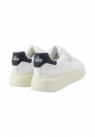 LIU JO Sneakers Uomo Bianco Blu 7B5005PX631S3696-PE25