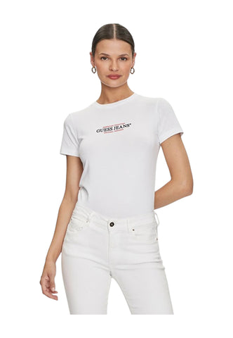 GUESS T-Shirt Donna Bianco W4YI03J1314-PE25-G011