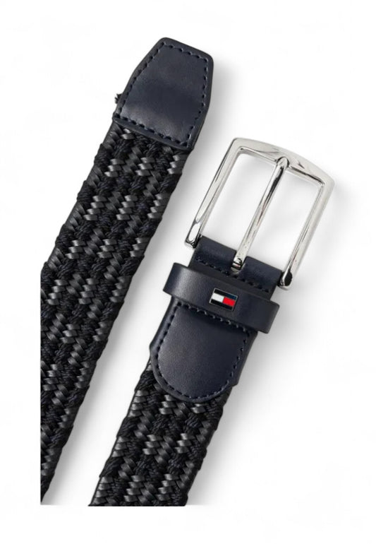 TOMMY HILFIGER Cintura Uomo Blu Nero AM0AM13375-DW6-PE25