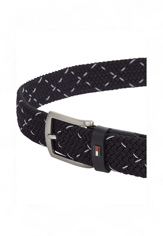 TOMMY HILFIGER Cintura Uomo Blu Bianco AM0AM13013-DW6-PE25