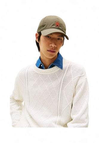TOMMY HILFIGER Cappello Uomo Verde Arancione AM0AM13542-PLI-PE25