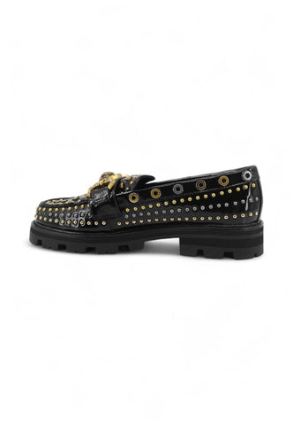 KURT GEIGER Mocassini Donna Nero Borchie 4737405309-AI26