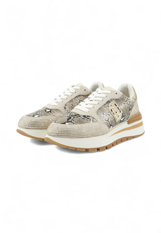 LIU JO Sneakers Donna Beige Oro BF5049PX747S3815-AI26