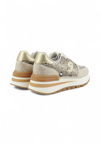 LIU JO Sneakers Donna Beige Oro BF5049PX747S3815-AI26