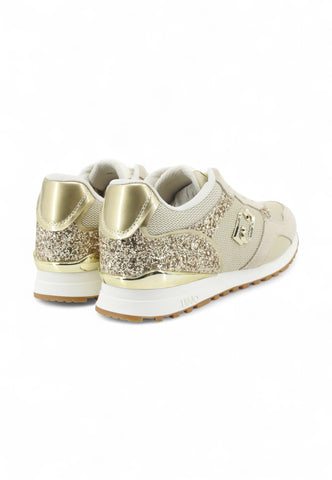 LIU JO Sneakers Donna Beige Oro Glitter BF5015TX493S3815-AI26