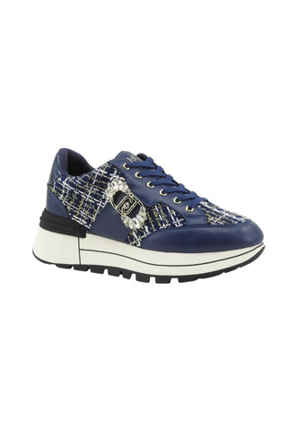 LIU JO Sneakers Donna Blu Oro BF5043PX74400009-AI26