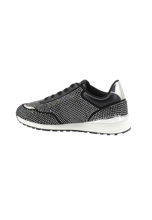 LIU JO Sneakers Donna Nero Argento Strass BF5013TX36501039-AI26