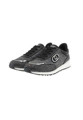 LIU JO Sneakers Donna Nero Argento Strass BF5013TX36501039-AI26