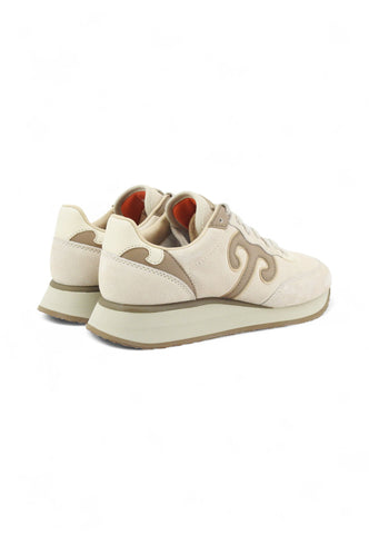 WUSHU Sneakers Donna Beige Marrone 100033-000001-AI26