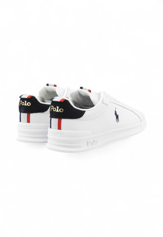 POLO RALPH LAUREN Sneakers Uomo Bianco Blu Rosso 809860883003-AI26