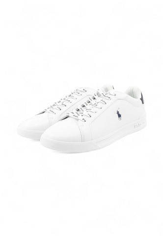 POLO RALPH LAUREN Sneakers Uomo Bianco Blu 809829824003-AI26