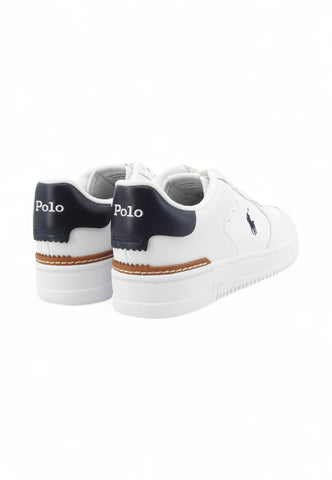 POLO RALPH LAUREN Sneakers Bianco Blu Marrone 809891791004-AI26