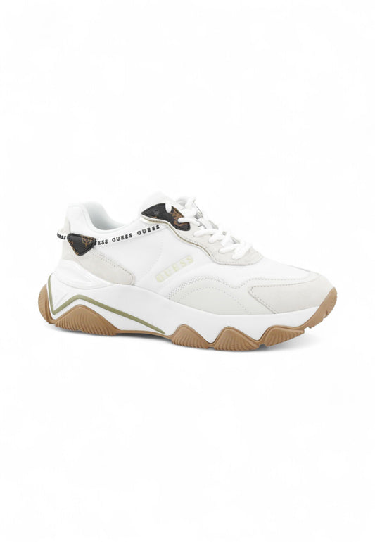 GUESS Sneakers Donna Bianco Beige FL7MICFAL12-AI26-WHITE