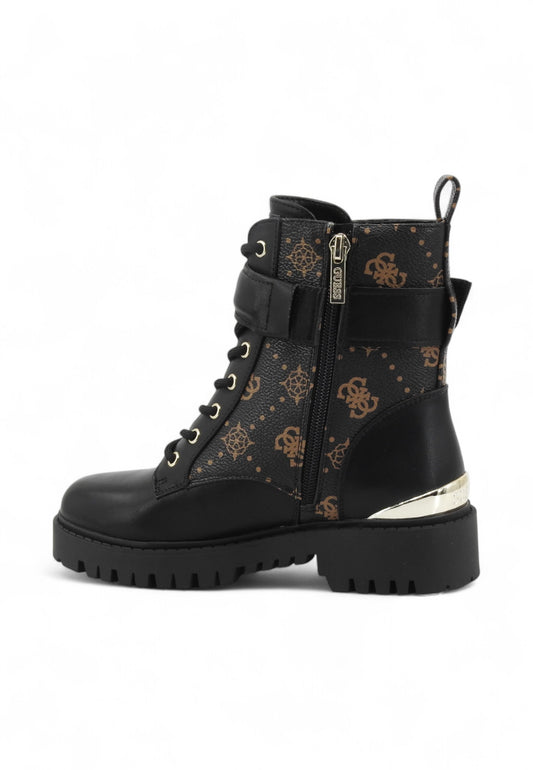GUESS Stivaletti Donna Nero Marrone FLTORAFAL10-AI26-BLKBR