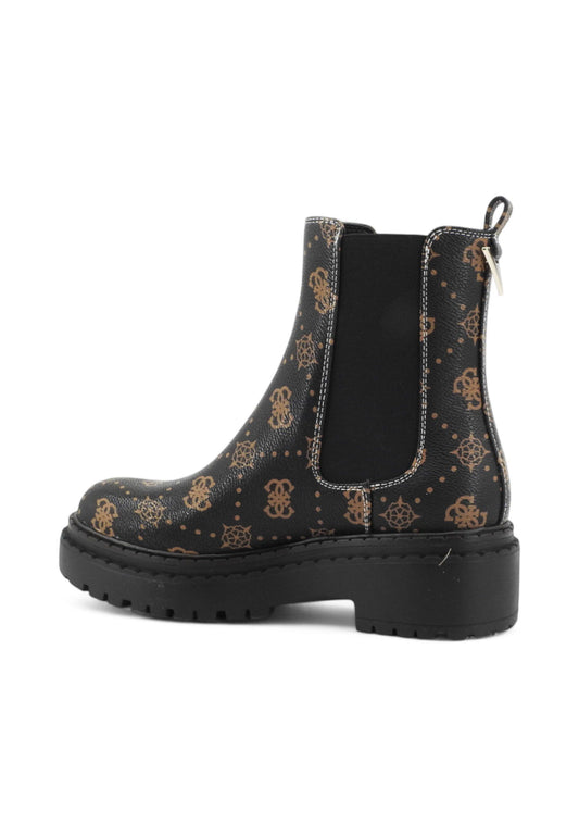 GUESS Stivaletti Donna Nero Marrone FLTLNAFAL10-AI26-BLKBR