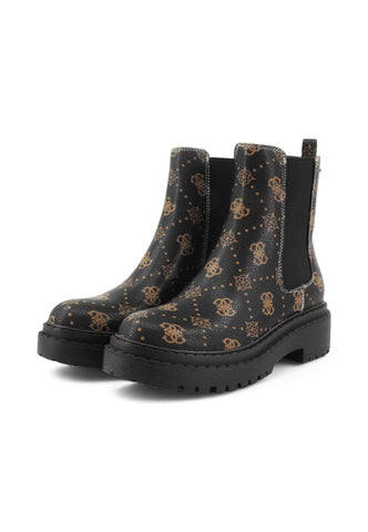 GUESS Stivaletti Donna Nero Marrone FLTLNAFAL10-AI26-BLKBR