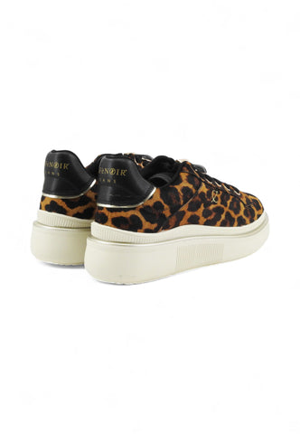 CAFE NOIR Sneakers Donna Nero Animalier C1DS1010-AI26-S006