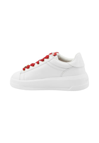 LOVE MOSCHINO Sneakers Donna Bianco Rosso JA15165G1NIA010X-AI26