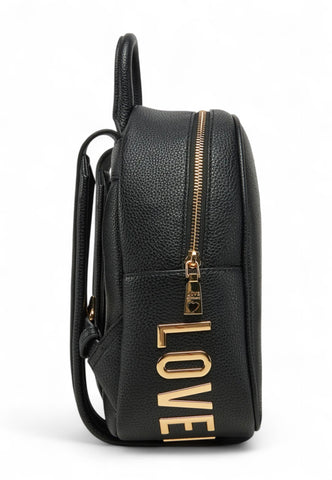 LOVE MOSCHINO Zaino Donna Nero Oro JC4030PP1NLT0000-AI26