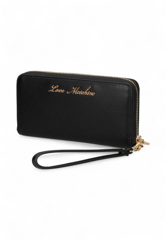 LOVE MOSCHINO Portafogli Donna Nero Oro JC5621PP1LLB200B-AI26