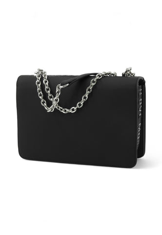 LOVE MOSCHINO Borsa Tracolla Donna Nero Argento JC4288PP1NL1400B-AI26
