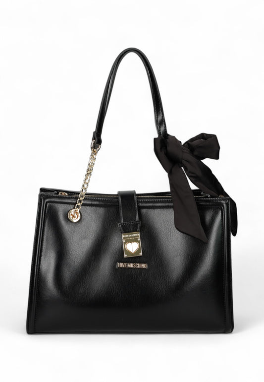 LOVE MOSCHINO Borsa Shopper Donna Nero JC4395PP0LKV0000-AI26