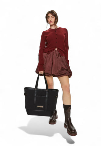 LOVE MOSCHINO Borsa Shopper Donna Nero JC4069PP1LLH200A-AI26