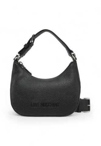 LOVE MOSCHINO Borsa A Spalla Donna Nero Argento JC4019PP1NLT000B-AI26