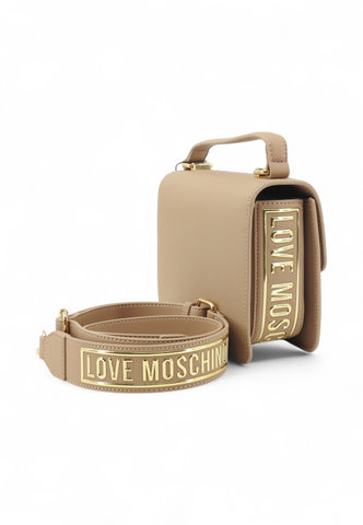 LOVE MOSCHINO Borsa A Mano Donna Beige Oro JC4289PP1NL1410A-AI26