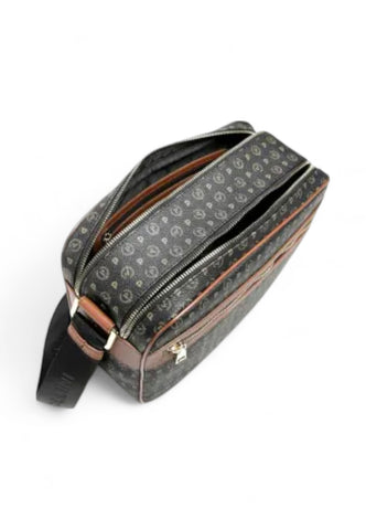 POLLINI Borsa Tracolla Donna Nero Marrone TE8402PP02Q1100D-AI26