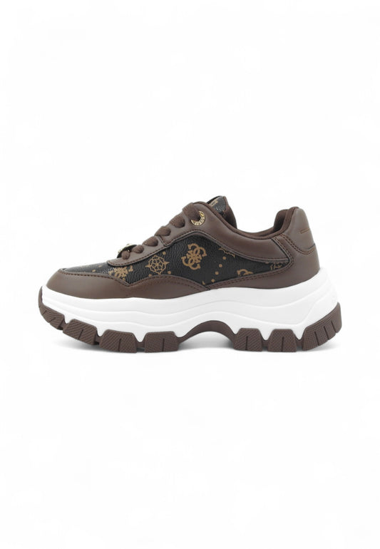 GUESS Sneakers Donna Marrone FLFBRTPEL12-AI26-BROWN