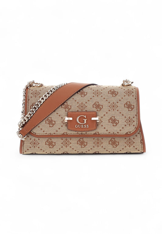 GUESS Borsa Tracolla Donna Beige Marrone HWJP9654210-AI26-LTL