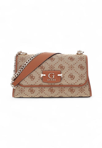 GUESS Borsa Tracolla Donna Beige Marrone HWJP9654210-AI26-LTL