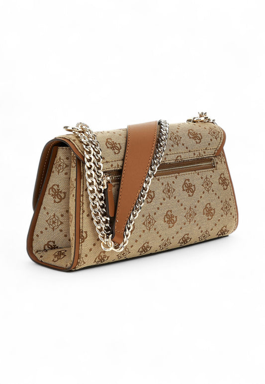 GUESS Borsa Tracolla Donna Beige Marrone HWJP9654210-AI26-LTL