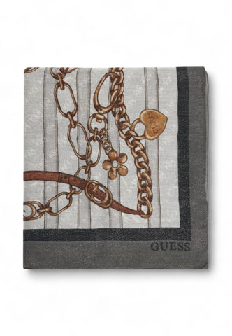 GUESS Foulard Donna Grigio Marrone AW5351VIS03-AI26-BLA