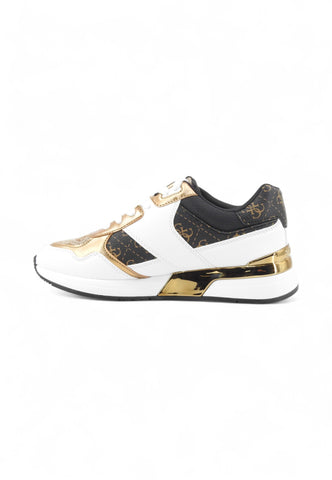 GUESS Sneakers Donna Bianco Marrone FLFMICFAL12-AI26-BEIBR
