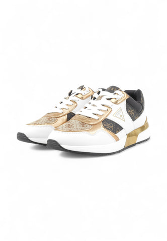 GUESS Sneakers Donna Bianco Marrone FLFMICFAL12-AI26-BEIBR
