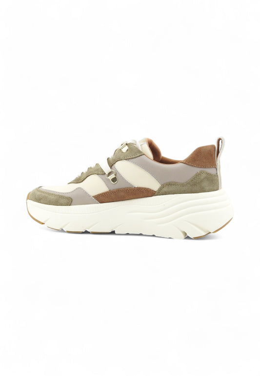 GEOX Sneakers Donna Verde Beige Marrone D36UFE022BC-AI26-CB35X