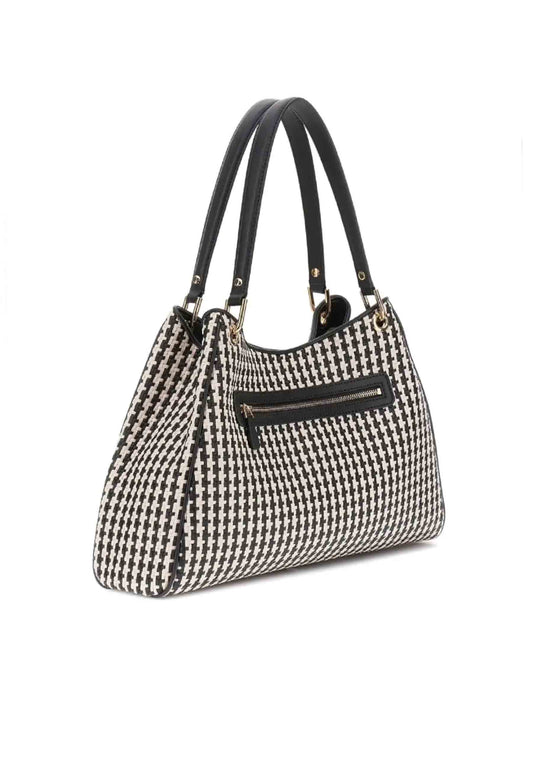 GUESS Borsa Shopper Donna Nero Beige HWWG9631230-AI26-BML