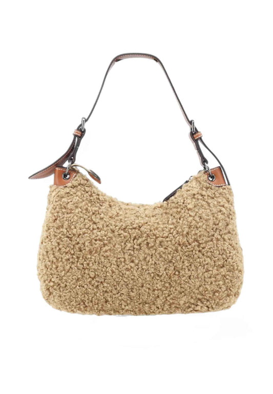 CAFE NOIR Borsa A Spalla Donna Beige Marrone C3NF0919-AI26-M059