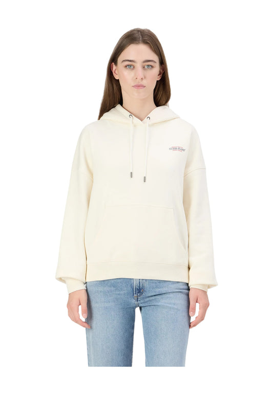 GUESS Felpa Donna Beige W4BQ21KC811-AI26-G1W7