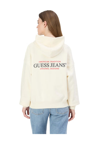 GUESS Felpa Donna Beige W4BQ21KC811-AI26-G1W7