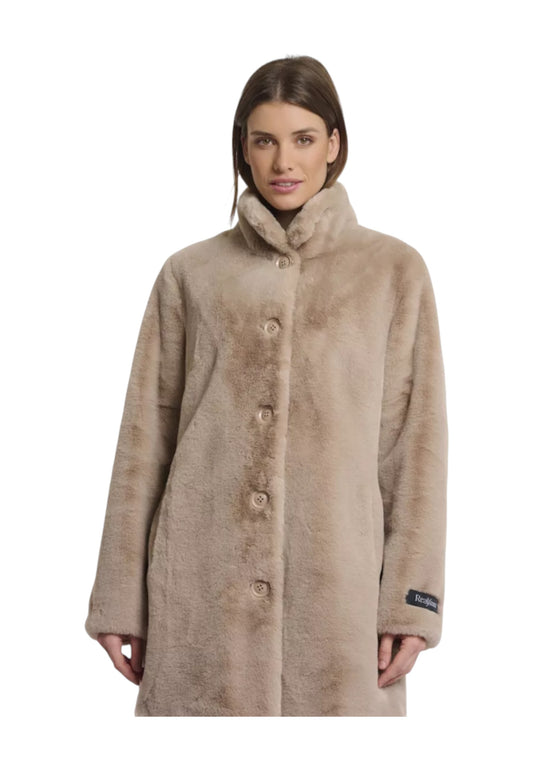RINO&PELLE Giacca Cappotto Donna Beige Nonna.7002511-AI26-Birch