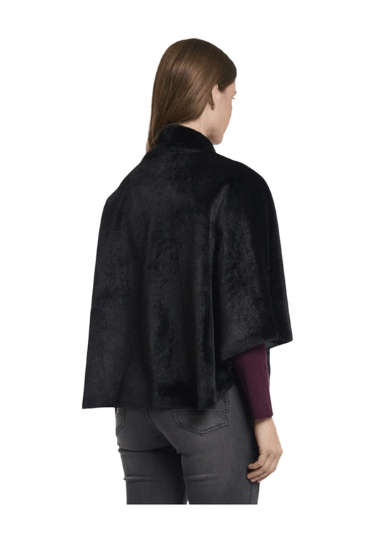 RINO&PELLE Giacca Poncho Donna Nero Dewi.7002511-AI26-Black