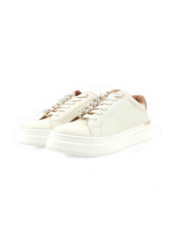ALVIERO MARTINI Sneakers Donna Bianco Beige Pietre 22700289-AI26-A630