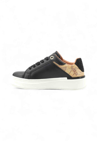 ALVIERO MARTINI Sneakers Donna Nero Beige Strass 22600289-AI26-X550