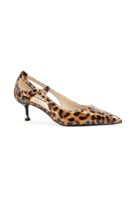 LIU JO Décolleté Donna Animalier Nero Marrone SF5013EX019S19C1-AI26