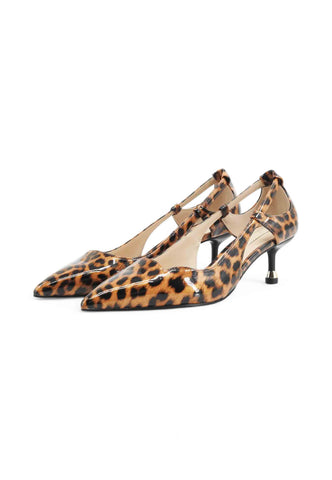 LIU JO Décolleté Donna Animalier Nero Marrone SF5013EX019S19C1-AI26