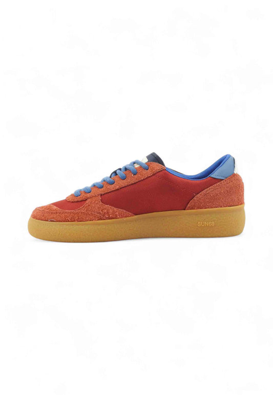 SUN68 Sneakers Uomo Rosso Blu Z45144-AI26-36