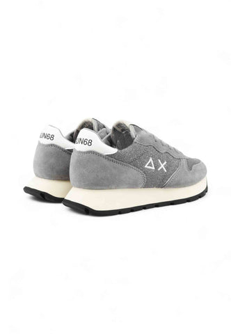 SUN68 Sneakers Donna Grigio Bianco Glitter Z45204-AI26-34